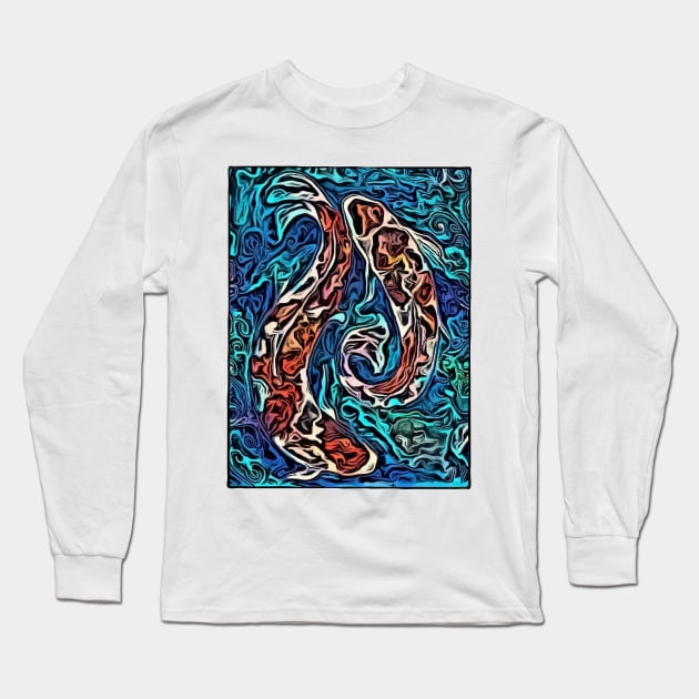 The Koi Long Sleeve T-Shirt by cannibaljp